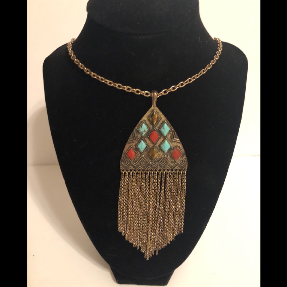 Lucky Brand Reversible Necklace- EUC
